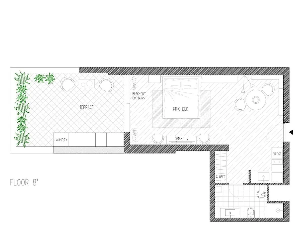 La Dolce Vita - Trastevere Luxury Stylish Studio Rome Apartment